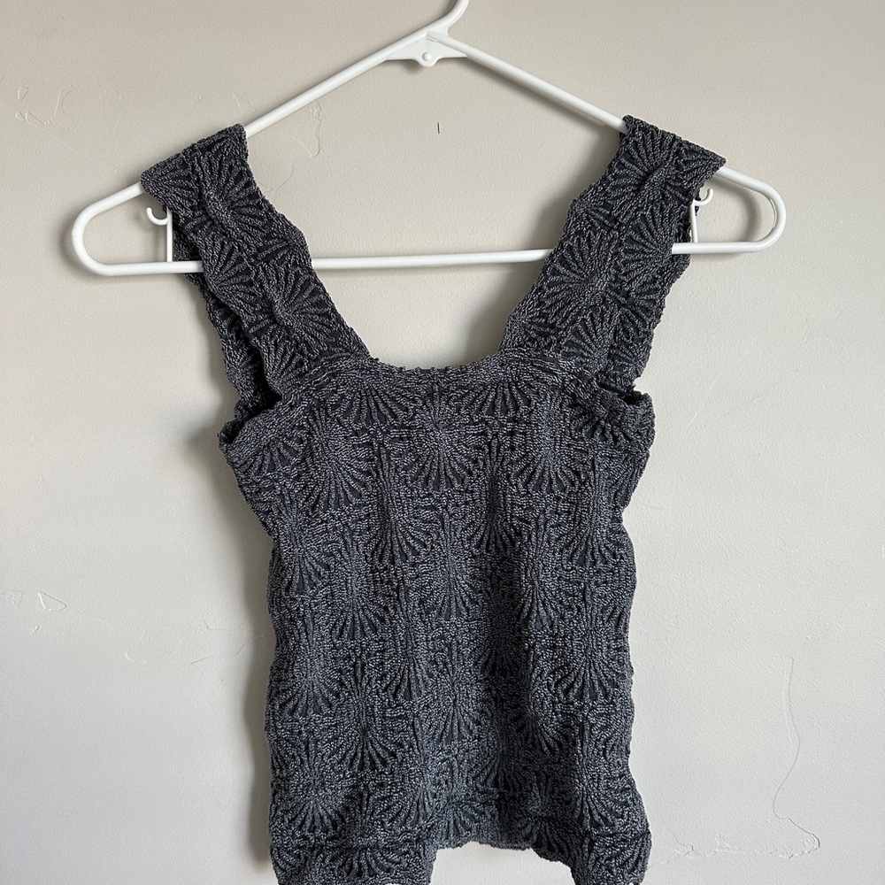 Free People Love Letter Cami in Black – Women’s Size Small - Picture 3 of 3